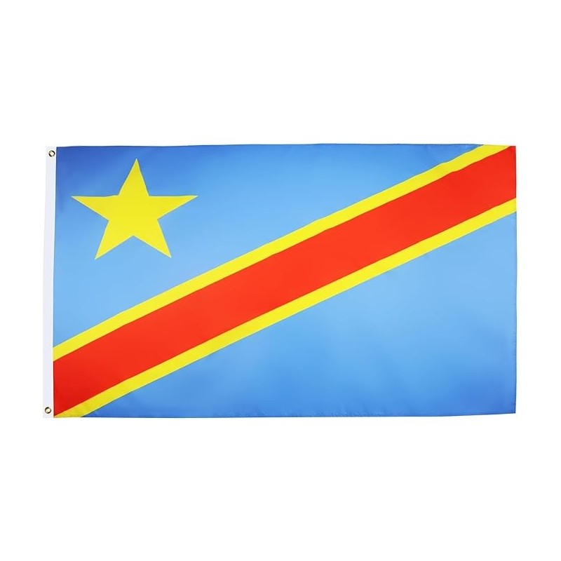 DRC Flag (Grande taille)