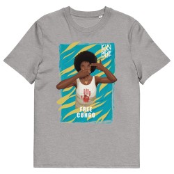 T-SHIRT "FREE CONGO" - KIN LA BELLE