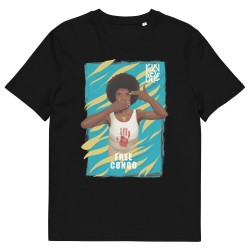 T-SHIRT "FREE CONGO" - KIN...