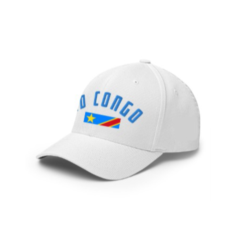 Casquette supporter RD Congo Blanche